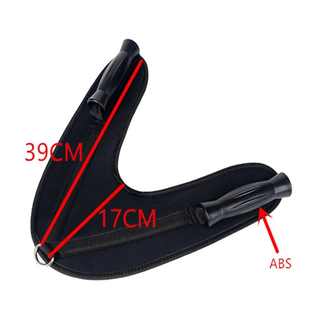 

Abdominal Muscle Resistance Fitness Tension Belt Exercise Stretch For Men Women Non-Slip Handle Durable Pvc Metal Material