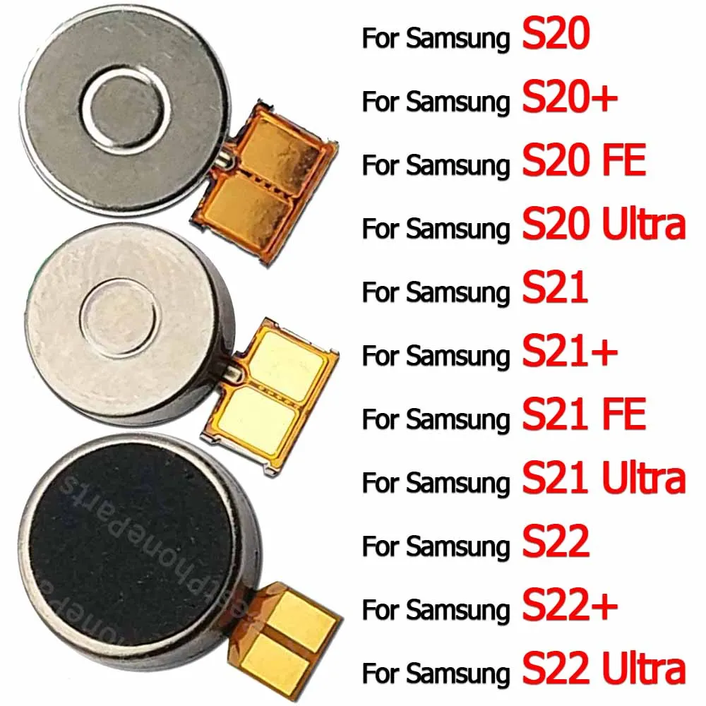 For Samsung Galaxy S22 Ultra 5G S22+ S20 FE S20+ S21 Plus S21+ Vibration Vibrator Motor Ringer Replacement Flex Cable