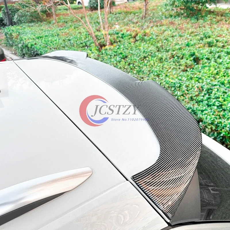 Gloss Black Rear Spoiler Wing For VW T-ROC MK1 A11 TSI TDI R R-line SUV 2017-2024 Rear  Caps Bodykits Tuning