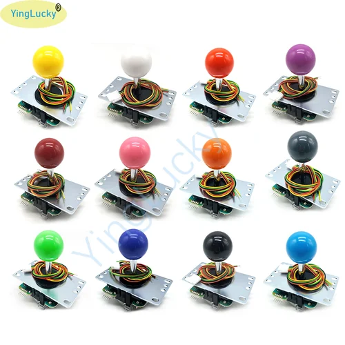 Imagen 2 del producto JLF-TP-8YT SANWA JOYSTICK Fighting Stick con Topball, cable de 5 pines, juego de venta de Arcade Jamma, PC, PS4, kit XBOX, Original Japón