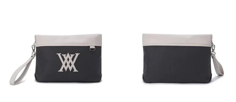 

2025 NEW Canvas PU Leather Golf Pouch Bag Equipment Customization