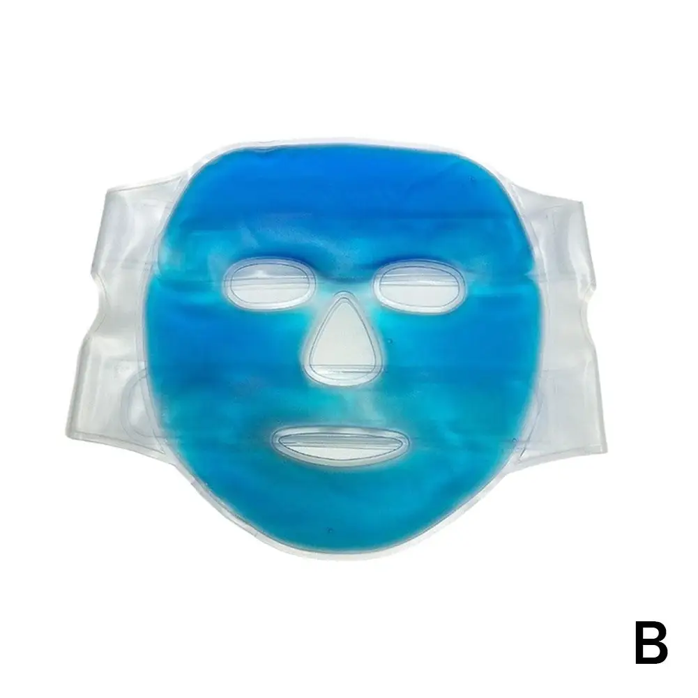 Maschera per il viso in Gel freddo Beauty Ice Compress strumento antirughe cura del raffreddamento maschera per il gonfiore della pelle rilassamento del viso SPA per il viso Q1K6