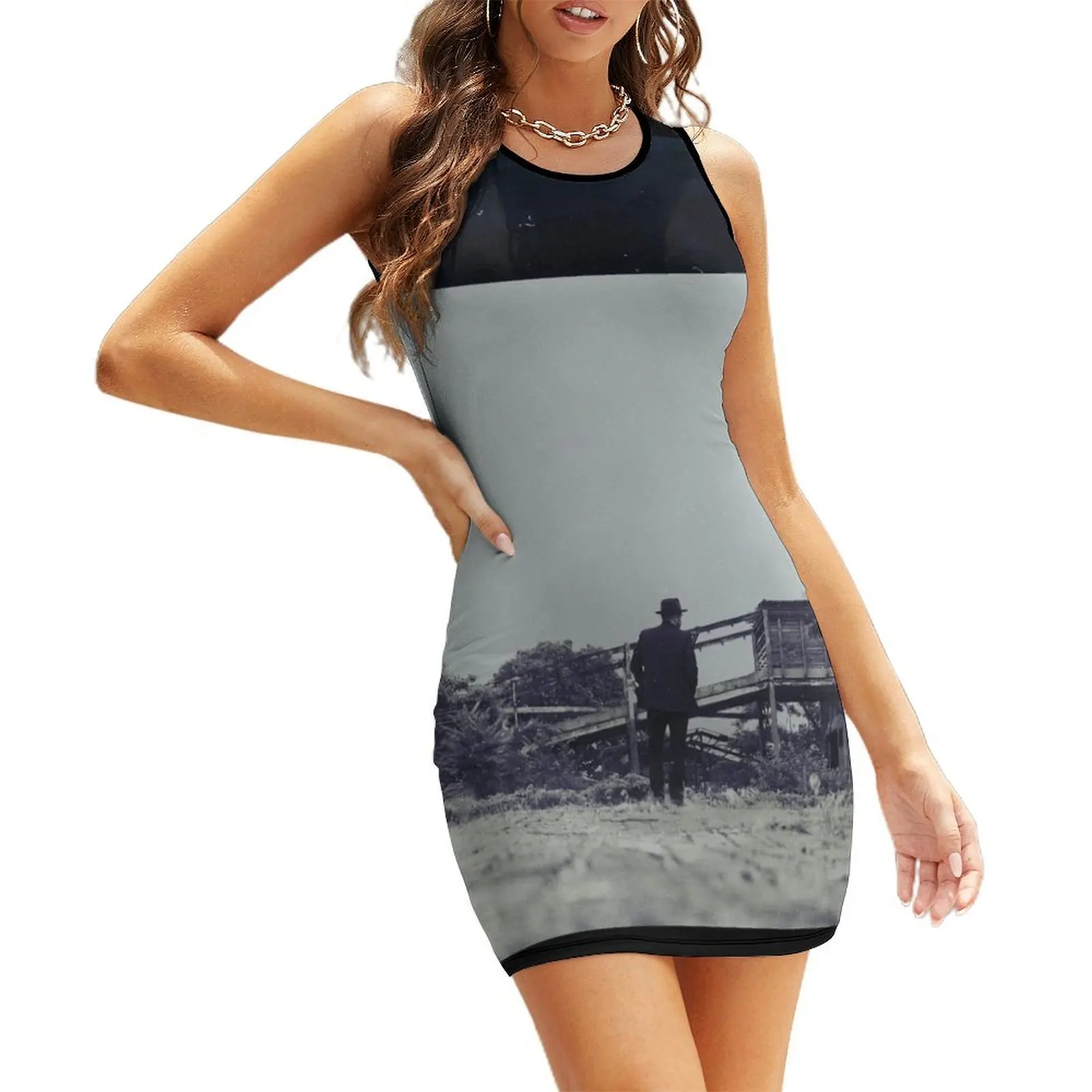 

City and Colour If I Should Go Before You Sleeveless Sundress summer dress womens 2025 Women's summer dresses