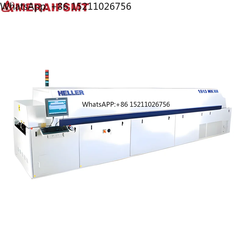 SMT Reflow Oven Heller 1913MK3 Soldeer Reflow Machine Reflow Soldeermachine Heller 1936 MKV voor Smt Pick Place Machine Lijn