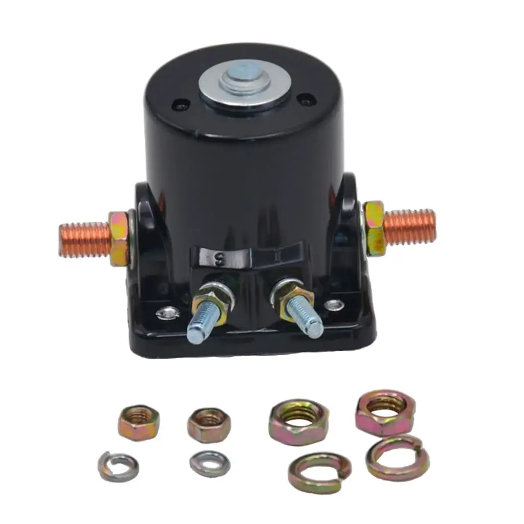 383622 12Volt Black Starter Solenoid Replace Kits for Outboard 395419