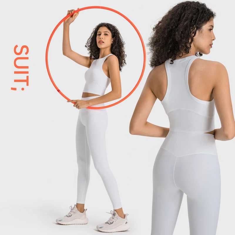 

2pcs Gym Leggings Sportswear Seamless Yoga Set Gym Clothes Athletic Wear Yoga Suits For Women Fitness Set Tracksuits Sports Bra