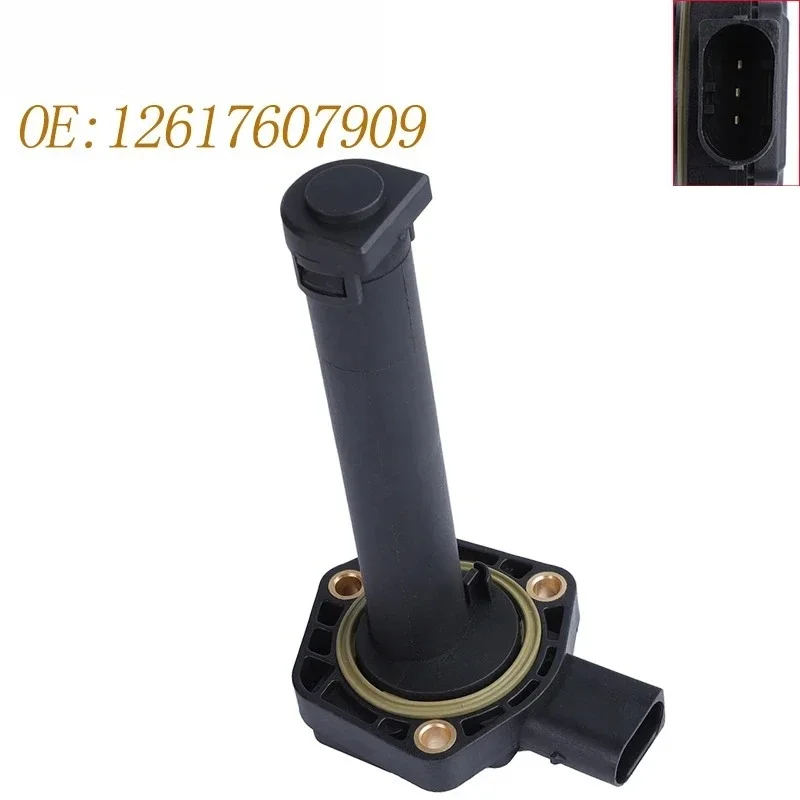 Oil Level Sensor 12617607909 for BMW E60 E61 525xi 530xi E83 X3 E70 F15 X5 E71 X6 L6 3.0L 12617548062 12617543091 12617567722