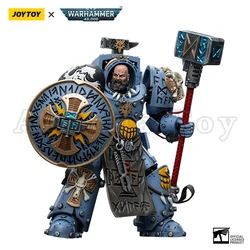 JOYTOY 1/18 Action Figure 40K Space Wolves Arjac Rockfist Anime Military Model