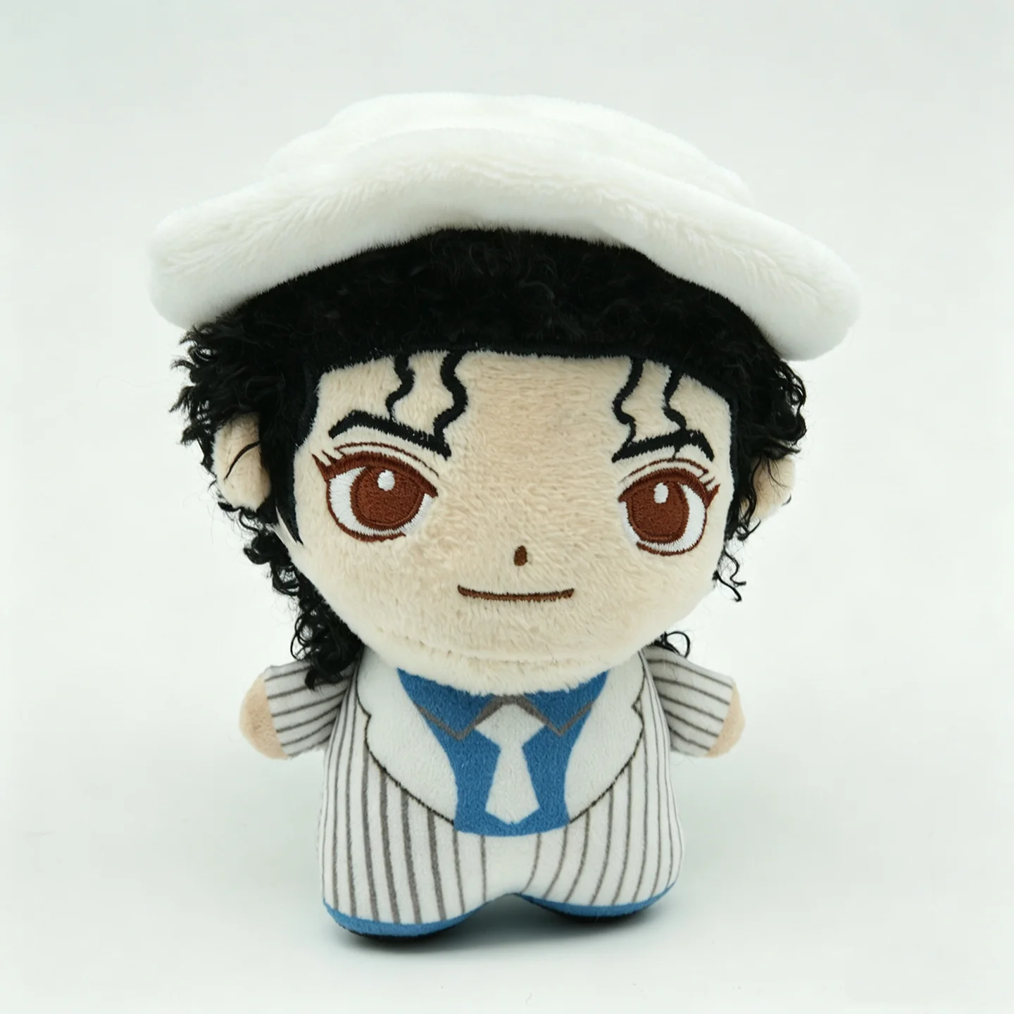 TreasuringU Cartoon Michael Jackson Plüschpuppe Coole Jackson Stofftiere Star Plüschfigur Fans Geburtstagsgeschenke – Detail 17