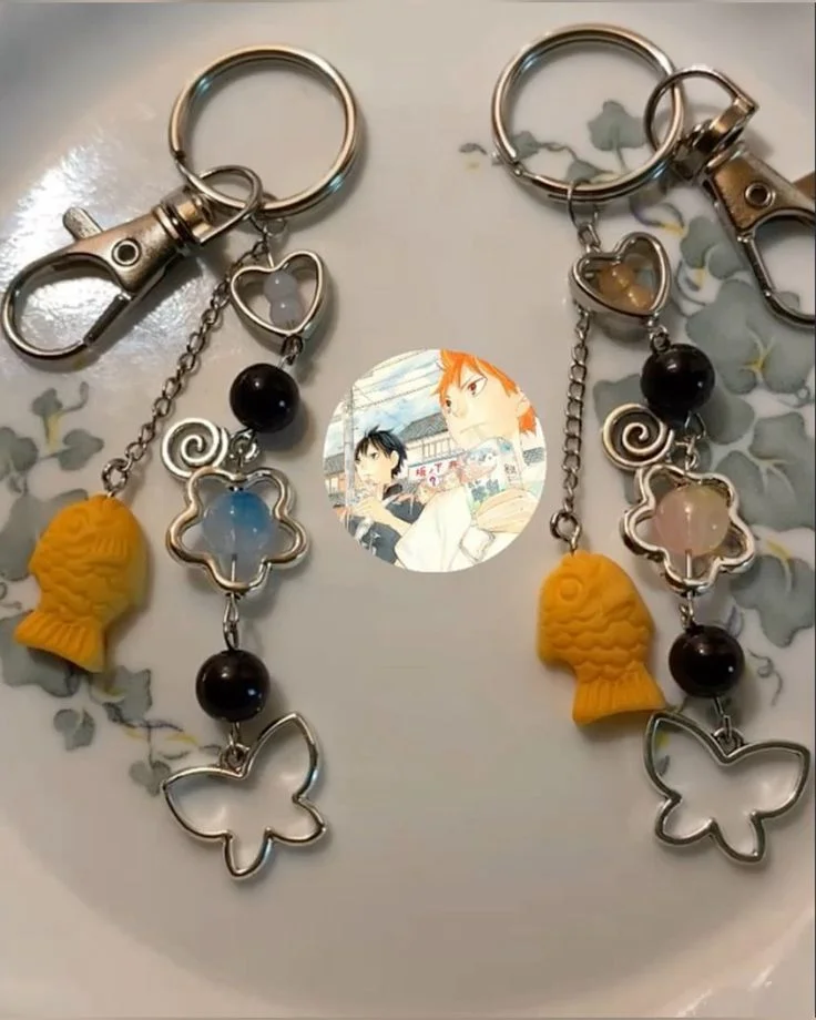 Hinata & Kageyama Keychains