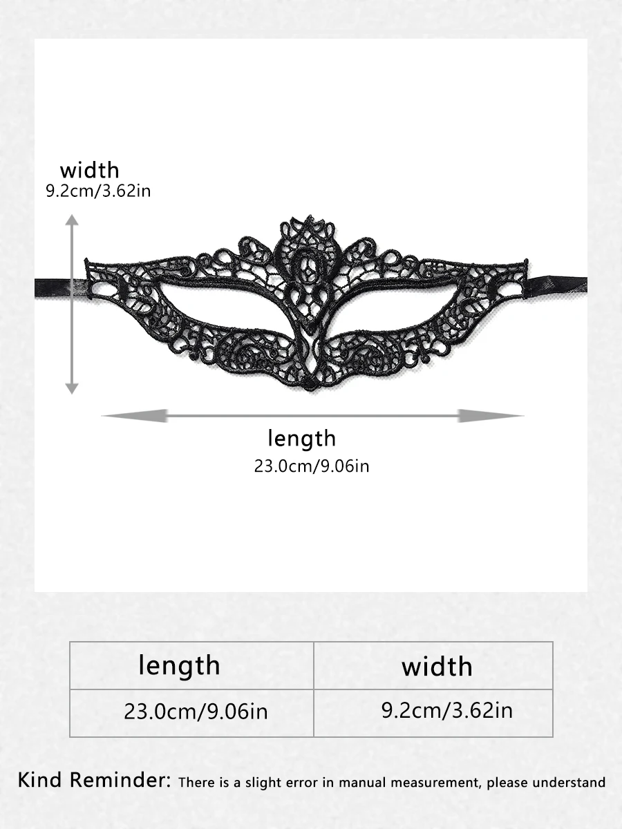 Itacazzo Decorative Props Women's Festival Party Carnival Eye Decorative Mask Masked Face Ball Sexy Lace Masks