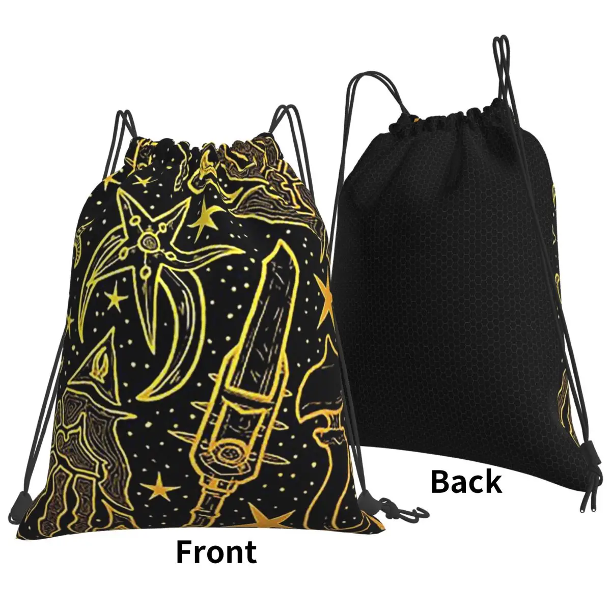 Nerevar Morrowind GOTY Edition Inspired Scrolls Elder RPG Dunmer Backpacks Casual Drawstring Bags Sports Bag Book Bags Students