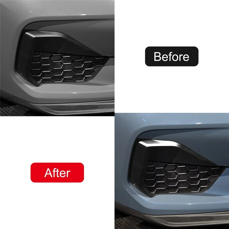 

Strict 1 Pair Front Fog Light Lamp Frame Trim Cover Exterior Decorative Accessories For Ford Mustang 2024 GT/GT