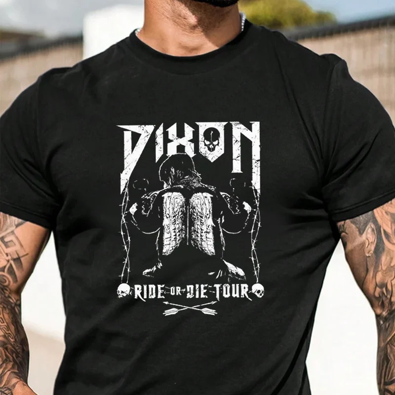 

The Walking Dead Winged Men's Fashion T-shirt Casual Trendy Tshirts For Summer Short Sleeve Comfortable Tops