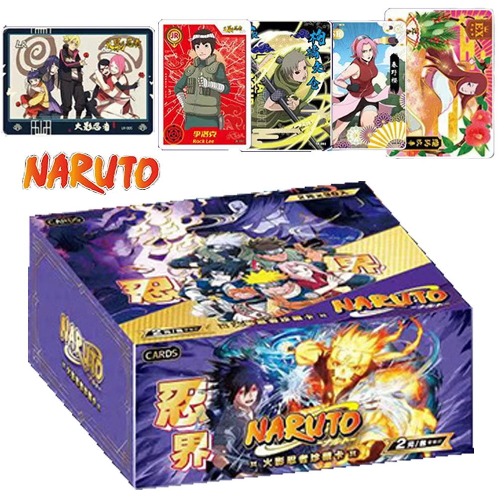 Wholesale NARUTO Card For Children Tsunade Kato Dan Ōtsutsuki Kaguya High Score Anime Limited Game Collection Card Kids Gifts