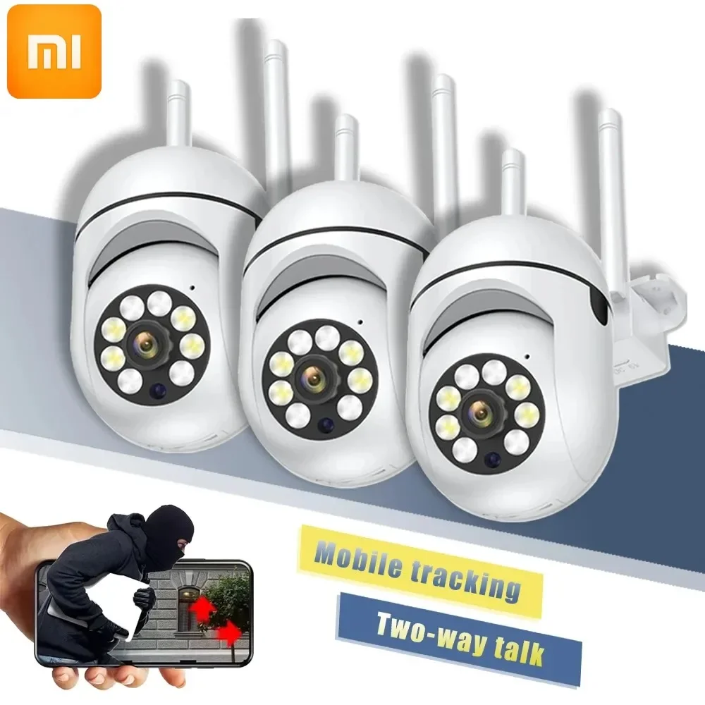 camera de vigilancia wifi protecao de seguranca em dois sentidos 2mp 1080p ptz auto tracking camera smart home xiaomi5g 01