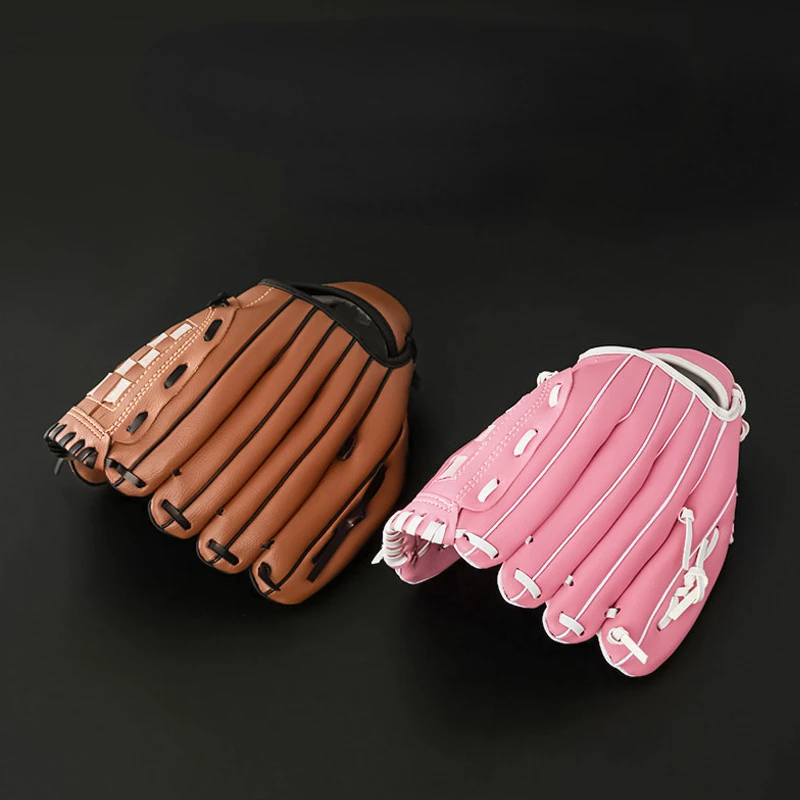 Baseball Batting Gloves, Adult Thick PU Imitation Cowhide Baseball Gloves, Children's and Youth Pitcher's Softball Gloves