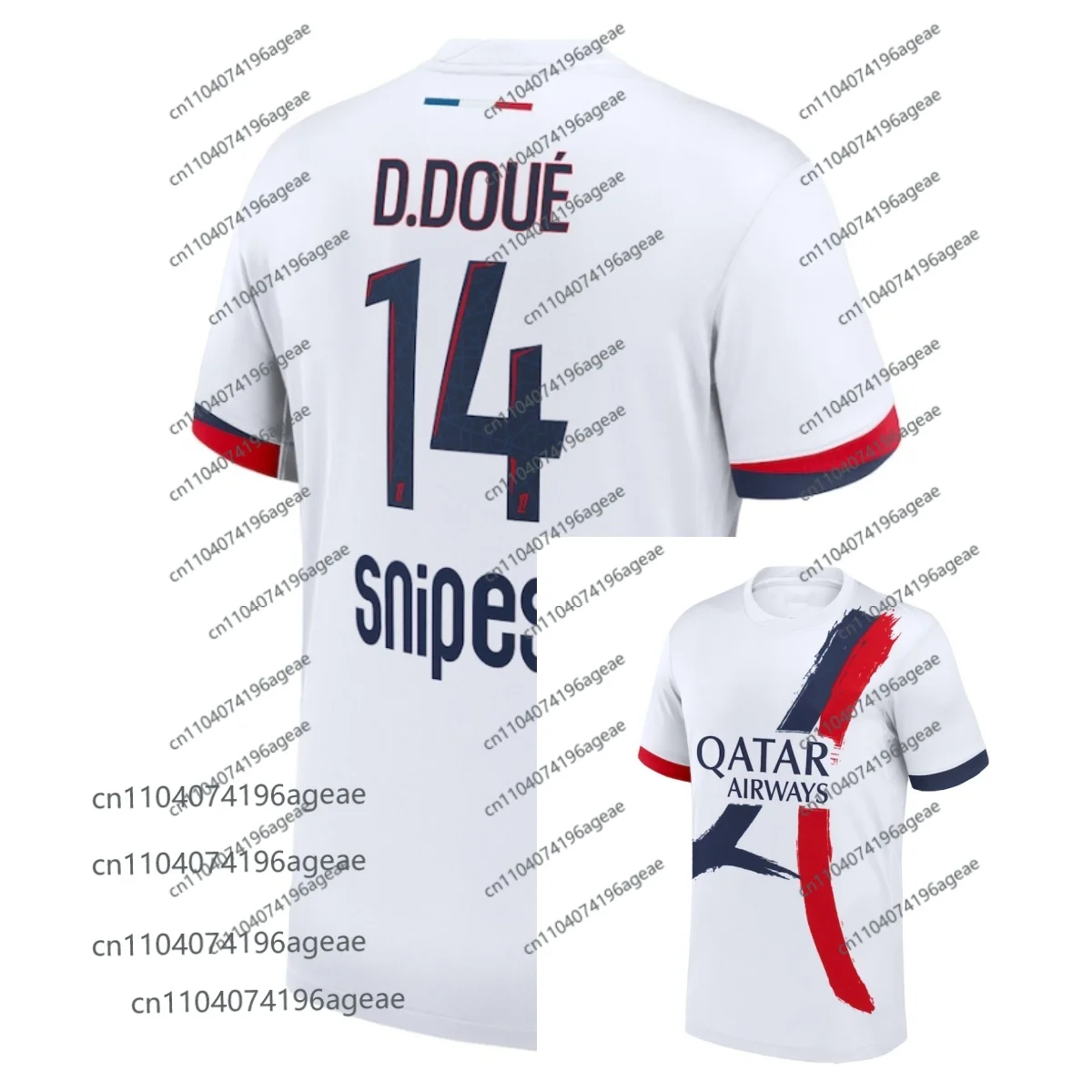 No.10 No.14 25-26 الصيف باريس سان جيرمان الأسرة جيرسي تي شيرت رياضة عادية التجفيف السريع مريحة للتنفس الكبار الأطفال نفس كرة القدم