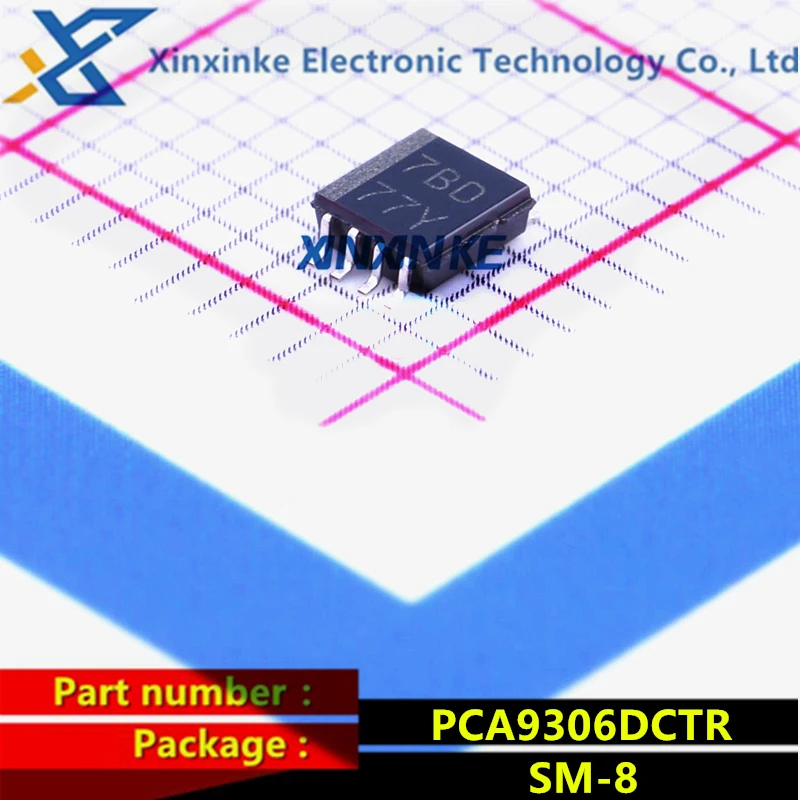 5PCS PCA9306DCTR SM-8 Translation - Voltage Levels Dual BiDir I2C-Bus & SMBus Vltg Lvl-Trans Logic ICs Brand New Original