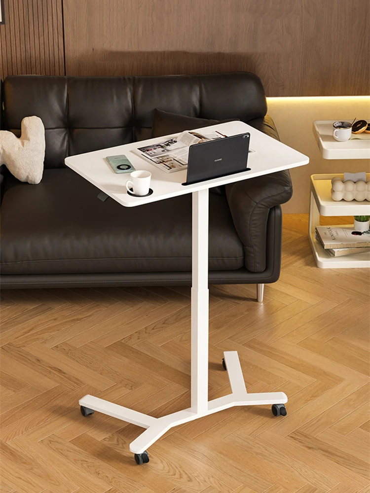 Adjustable Height Desk | Mobile Desk | Bedside Table | Sofa Table | Multifunctional Office Computer Desk