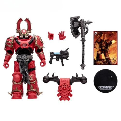 Wholesale McFarlane Toys 15cm  Action Figure World Eaters Khorne Berzerker   40000 Action Figures Kit Model Gift Coll