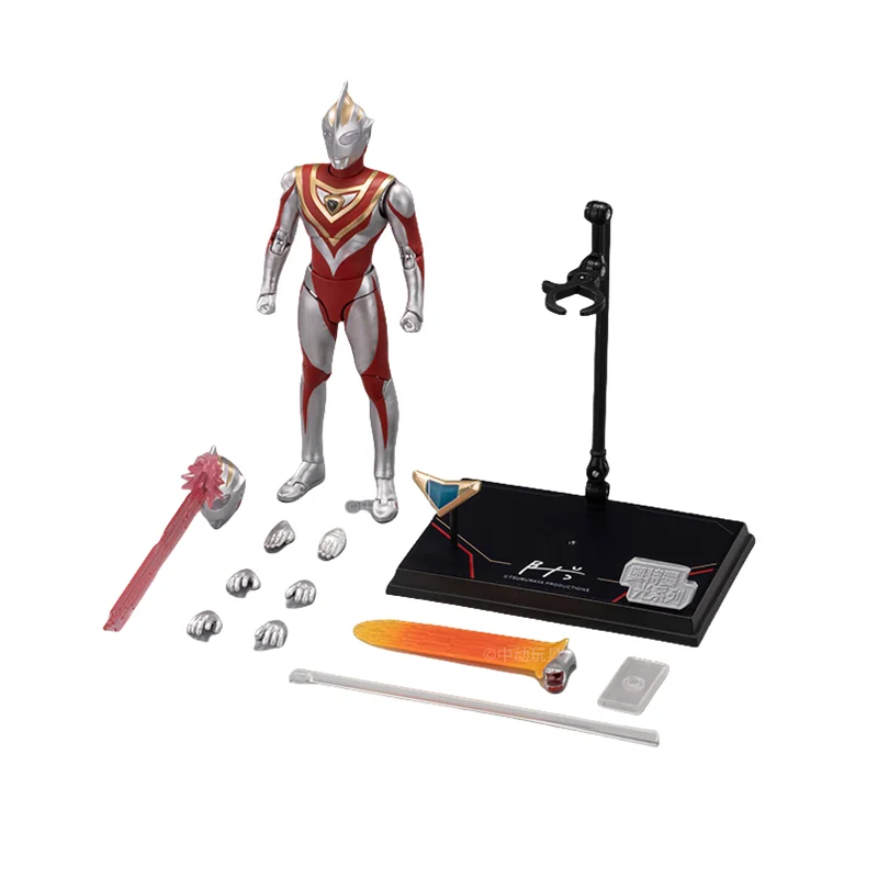 ZD おもちゃウルトラマンティガアクションフィギュアジョイント可動ア