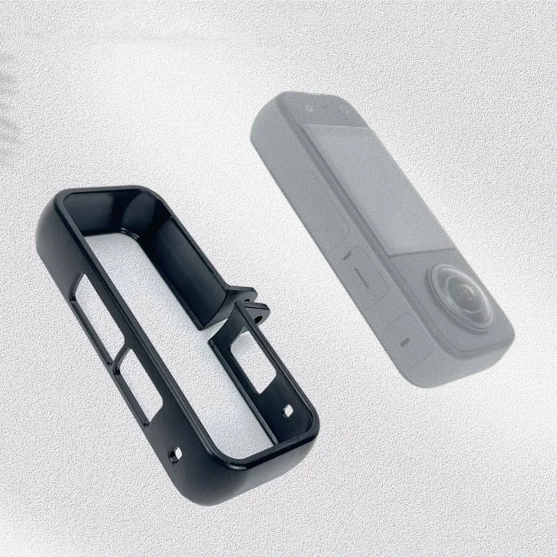 ل Insta360 One X3 كاميرا بانورامية إطار واقي خوذة قاعدة الذقن إطار أفقي وعمودي الجانب مفتوح محول تركيب