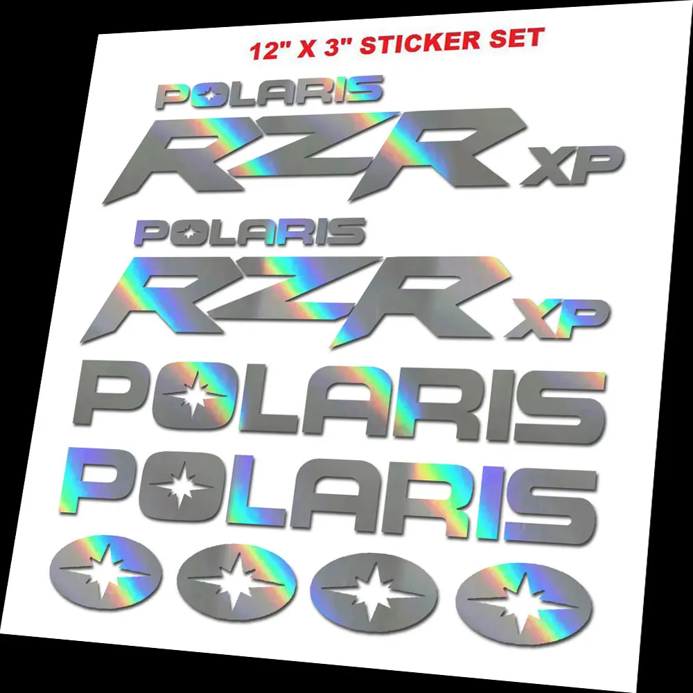 FOR RZR 800 850 1000 570 SPORTSMAN XP QUAD DECALS STICKERS KIT QUAD ATV/CHOICE COLOURS