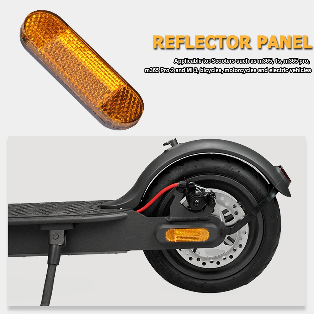

Scooter Night Warning Reflector Front Reflective Tube Night Warning Reflector for M365 Pro 2 Electric Scooter