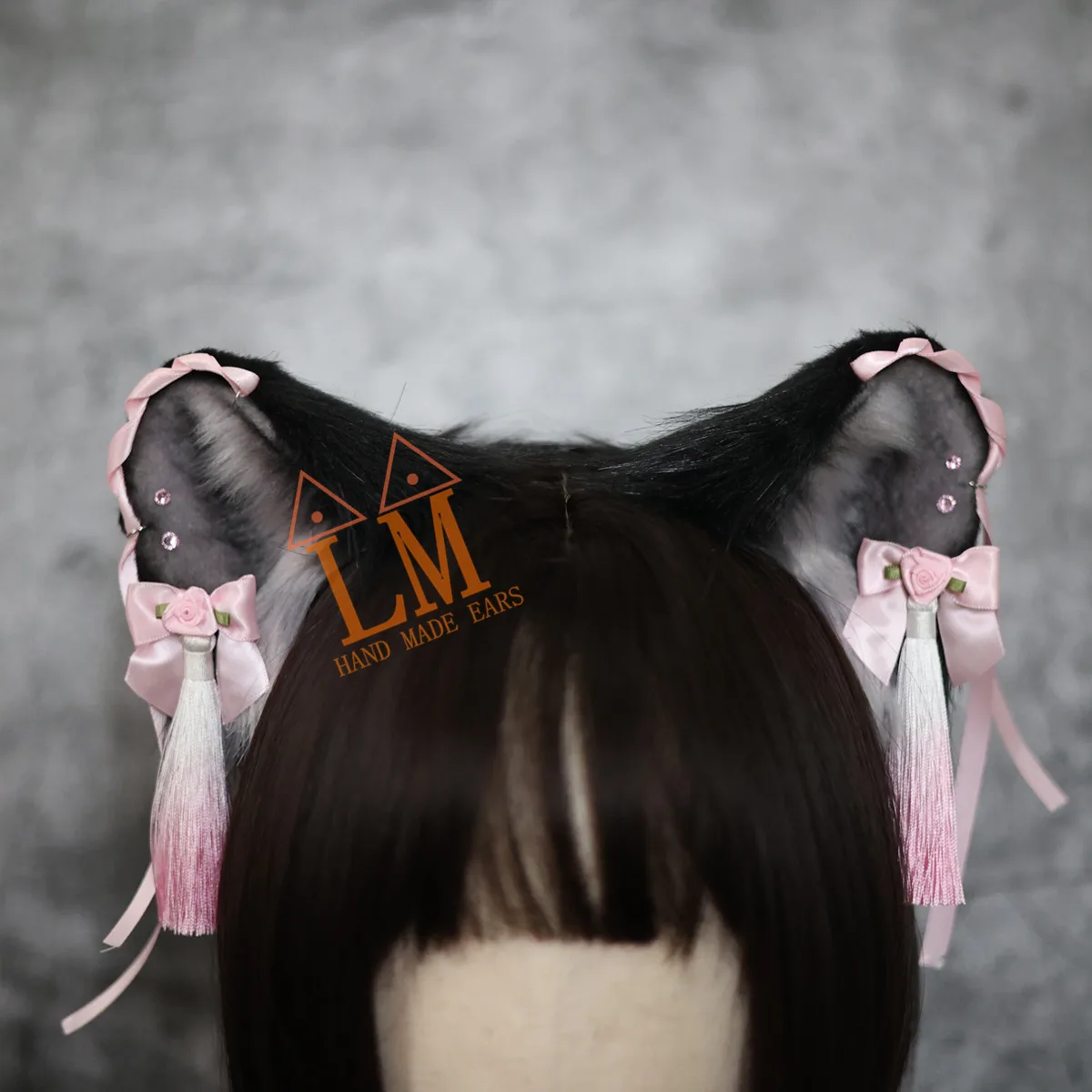 

New Original Simulated Animal Ear Hand Made KC Hair Hoop Lolita Hair Ornament Lovely Tiger Cat Ear Halloween Party Cosplay gifts