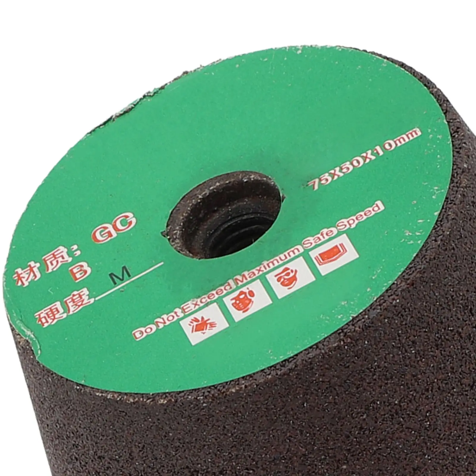 Type 100 Angle Grinder Emery Wheel 60 Grit with Silicon Carbide for Stone Grinding Finishing and Worn Blade Resharpening