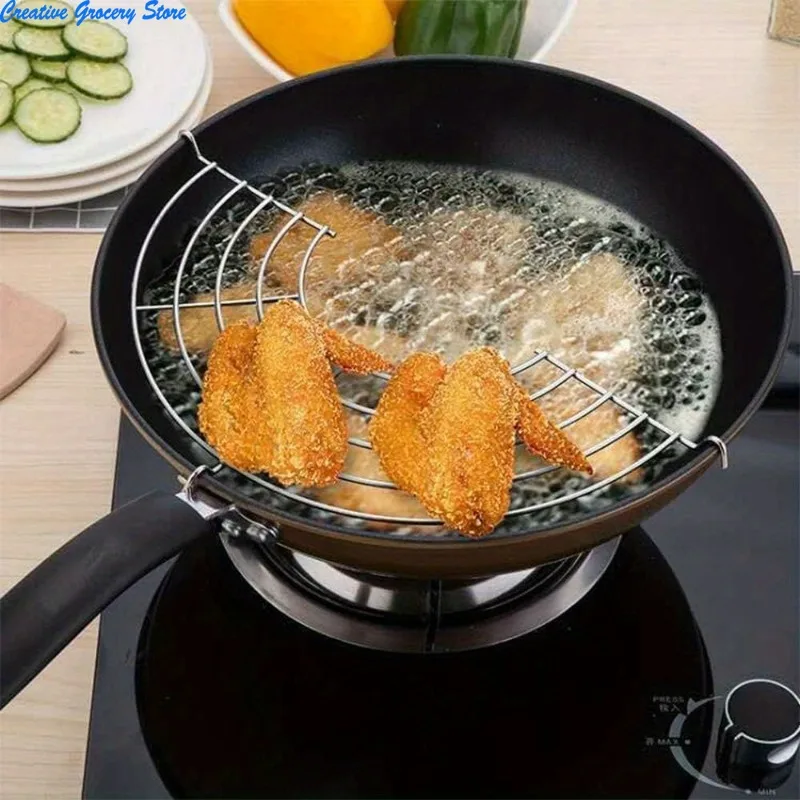 Égouttoir à huile suspendu pour cuisine et barbecue, support de drainage et de friture, solution efficace de récupération des graisses