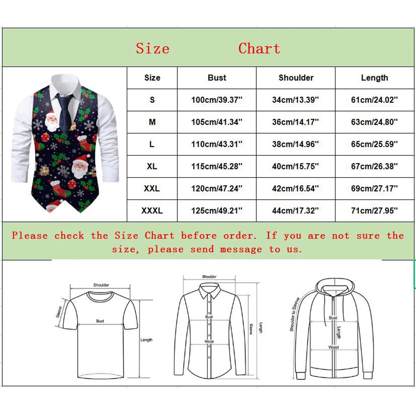 Sleeveless Christmas Printed Music Suits Vest Men Single-Breasted Funny Party Blazers 2024 New Fashion V Neck Jacket Waistcoat