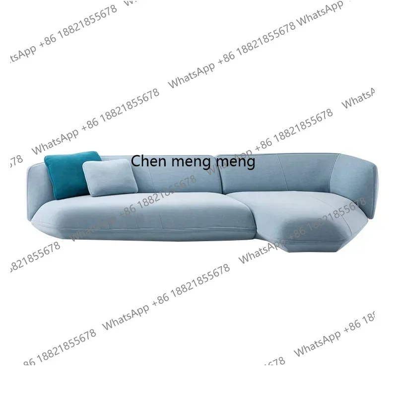 ss cn8350 ss 8350  Italian Minimalist Fabric Sofa Combination Living Room Corner Imperial Concubine