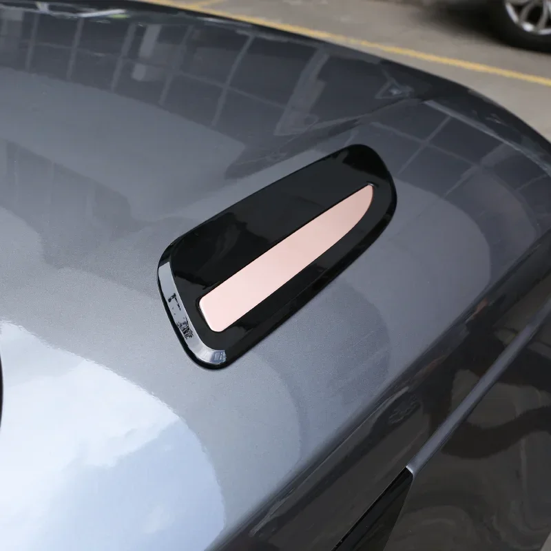 For 2017 2018 2019 Land Rover front hood intake scoop valve cover ventilation panel decoration exterior styling accessories
