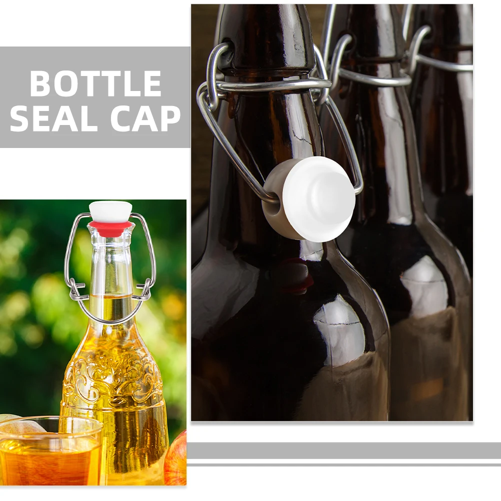 

Stoppers for Bottles Leak-proof Sealing Gasket Gaskets Cup Plastic Replacement Baby