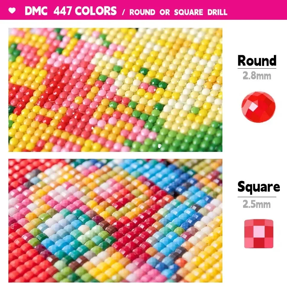 بافي مصاص الدماء القاتل الماس طقم الطلاء 5D DIY كامل مربع الحفر المستديرة التطريز اللون النفط اليد فسيفساء ديكور المنزل