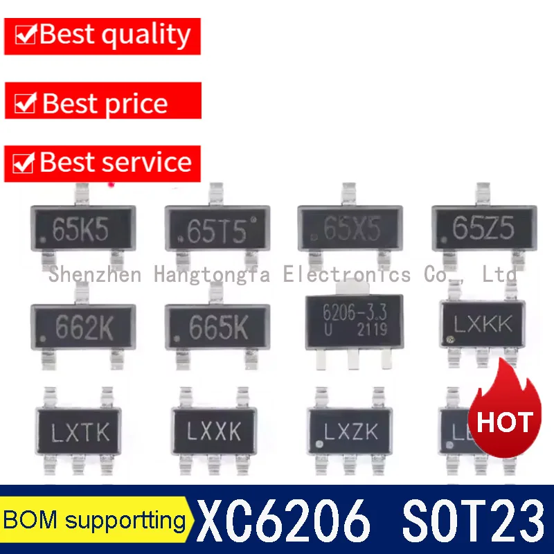 Ldo Chip XC6206 3.3…