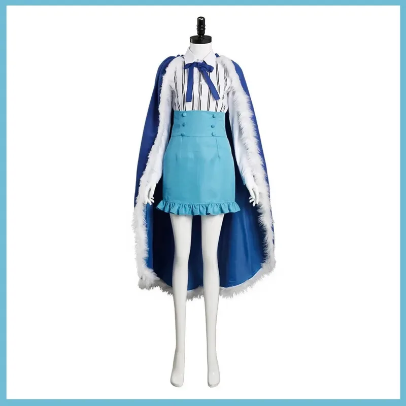 Anime Ulti Cosplay Kostüm Hyakuju Kaizokudan Tobiroppo Jacke Rock Umhang Bogen Perücke Kopfbedeckung Frau Sexy Karneval Suitx; 2'a, 6,h; 8'