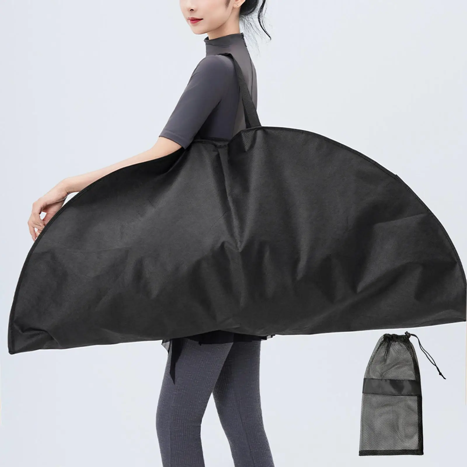 

Сумка-переноска для танцевальной одежды из нетканого материала, сумка для хранения балетных туту с отделением для обуви, для путешествий, репетиций и выступлений