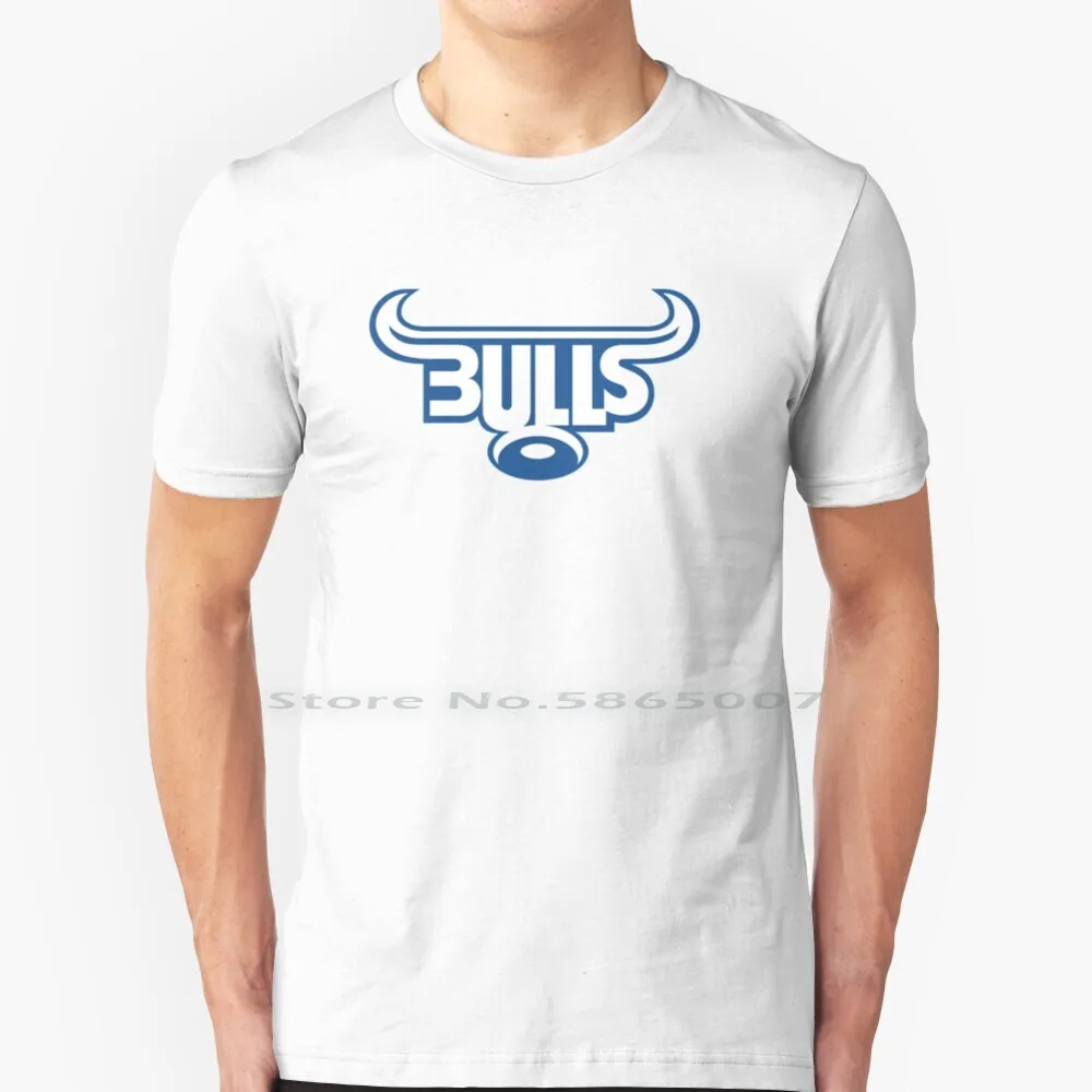 Bulls Rugby 100% Cotton T Shirt Rugby Super Australia New Zealand Blues Brumbies Bulls Cheetahs Chiefs Force Lions Rebels Reds