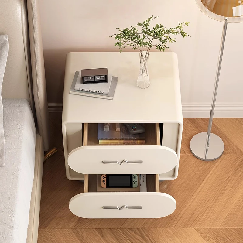 스토리지 북유럽 침대 옆 테이블 침실 캐비닛 한국어 귀여운 간단한 스탠드 저렴한 흰색 나무 메사 드 Cabeceira 도서관 가구