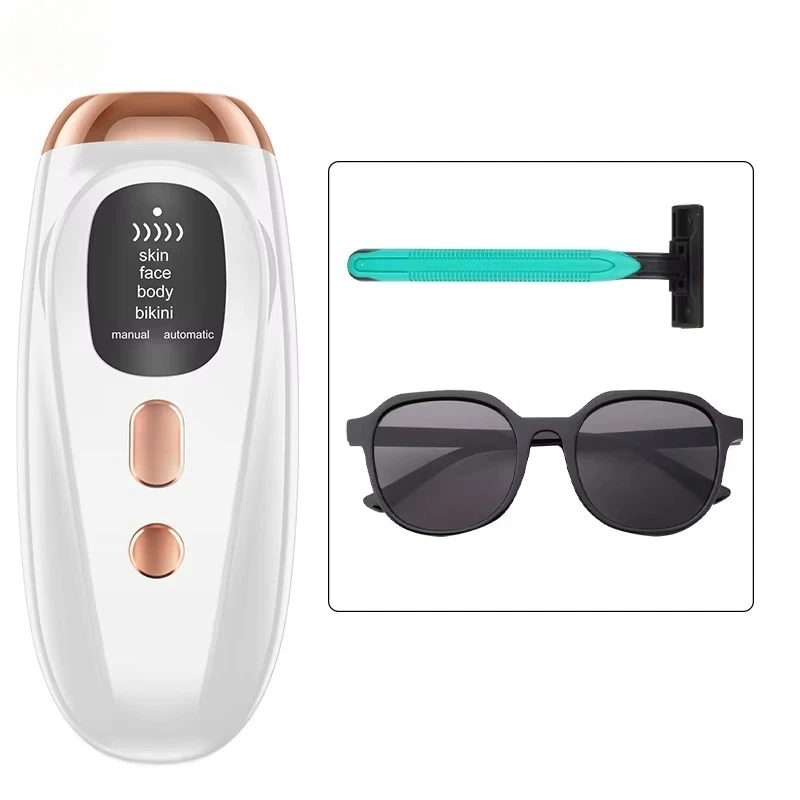 IPL Hair Removal Instrument 5-speed Adjustable, Large Irradiation Area, Fast and Painless Hair Removal System