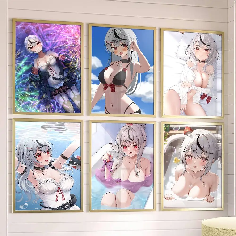 

Sakamata Chloe Cute Girl Poster Posters,waterproof Paper Stickers,coffee Shops,bar Living Rooms