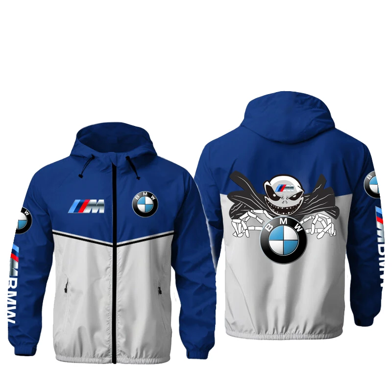 Nieuw BMW-logo Jas Heren Clip Neutrale Top Comfortabele motorkleding van hoge kwaliteit Outdoor werkkleding voor heren BMW