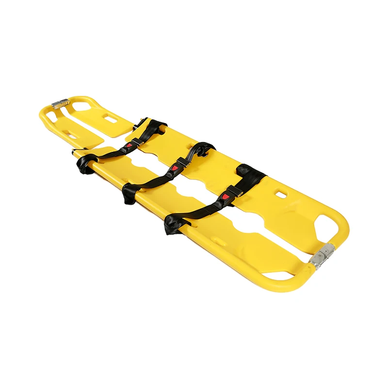 Medical emergency rescue equipment aluminium scoop stretcher