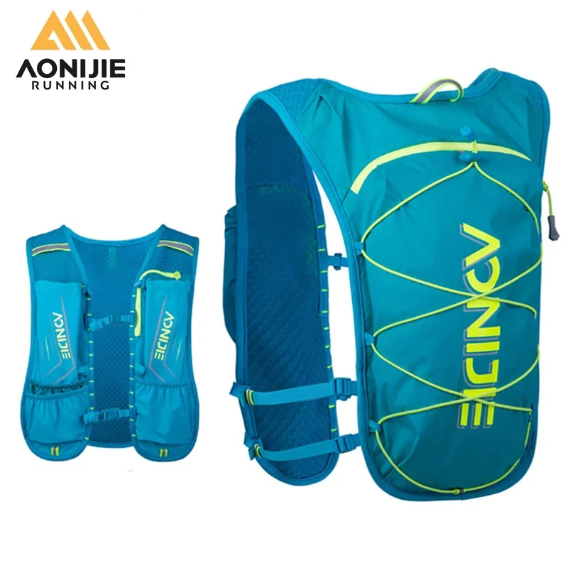 AONIJIE Trail Running Backpack Hydration Sports Bag Lightweight Climbing Trekking Hiking Marathon Running Bag Hydration Backpack