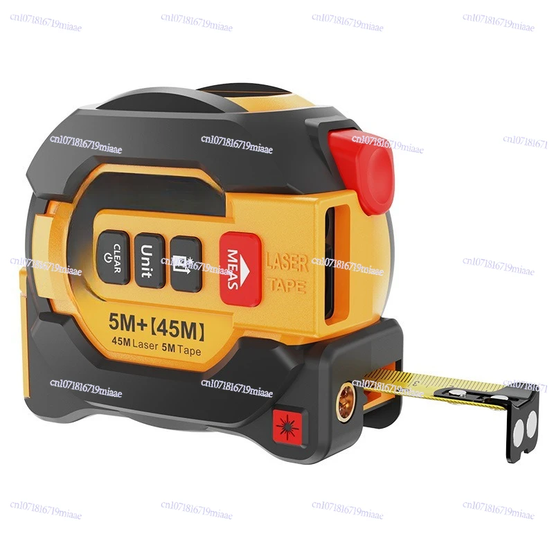 Laser tape measure 3-in-1 tape measure engineering foreign trade measuring instrument high-precision infrared ranging