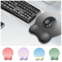 Comfortable Gradient Mouse Pad Soft Ergonomic Silicone Mouse Pad Gradient Soft Sponge Wrist Support Mat For Office School