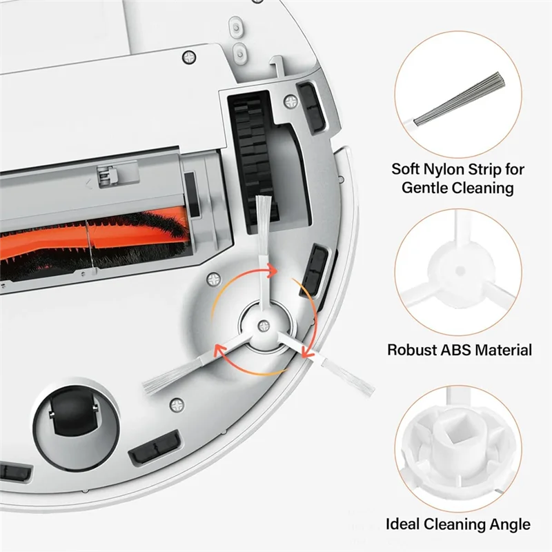 A84G-For Dreame L10s Ultra/L10 Ultra/L10s Ultra/Dreame L10S/S10/S10pro/Xiaomi X10 Vacuum Cleaner Main Side Brush Filter Parts